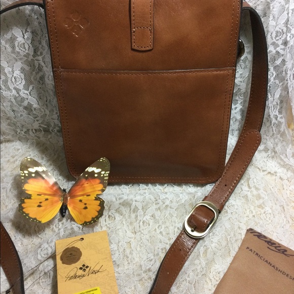 NWT PATRICIA NASH 10th Anniversary FLORAL MAP CROSSBODY - Picture 3 of 5